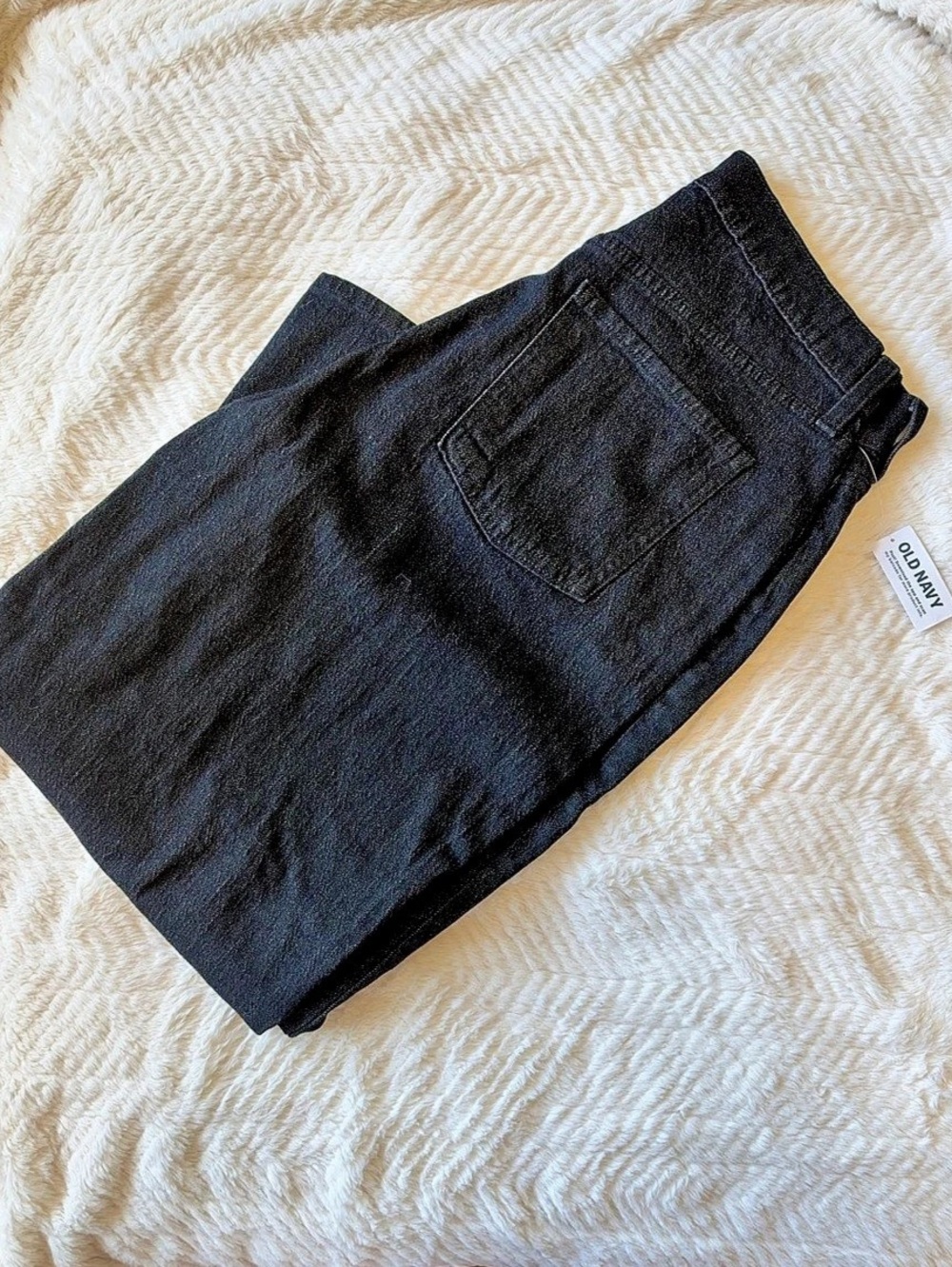 Old Navy Wow Barrel Ankle Jeans Black Size 10 NWT